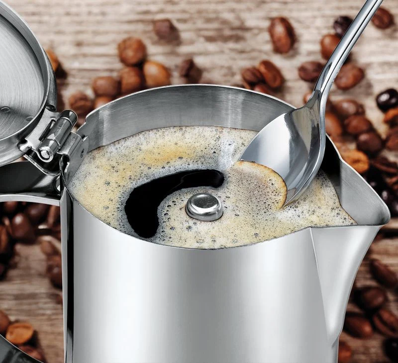 Espressokocher 6T Aida poliert