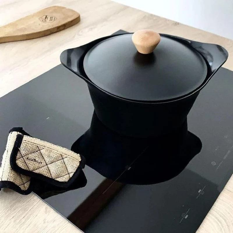 COOKUT MJCNO Bräter, Aluminium, schwarz