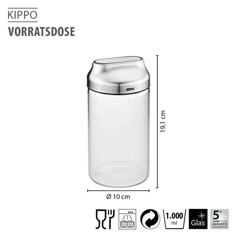 Vorratsdose Kippo, 1.000 ml