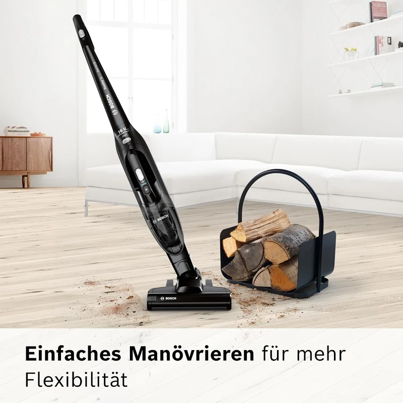Bosch Akku-Staubsauger Readyy'y Serie 2 BCHF216B, kabellos, beutellos, 2in1 Lösung mit abnehmbarem H