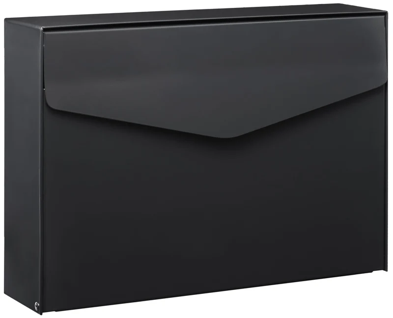 MEFA by Renz Letter 110 (Farbe Anthrazitgrau - RAL 7016, Postkasten mit Sicherheitsschloss, Designbr