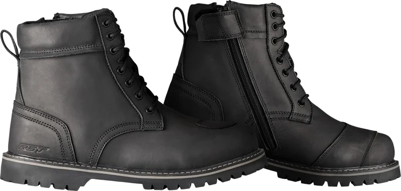 RST Roadster Motorradstiefel, schwarz, 45 Schwarz 45 EU, Schwarz 45 EU