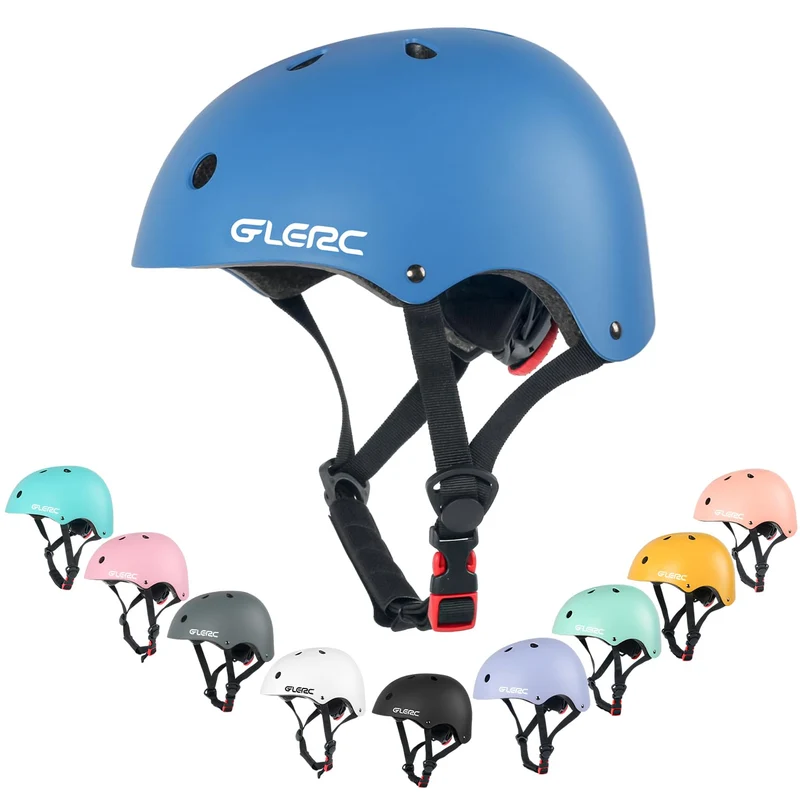 Glerc Kinder Fahrradhelm, geeignet für Fahrrad, Scooter & Skate geeignet, für Jungen und Mädchen von