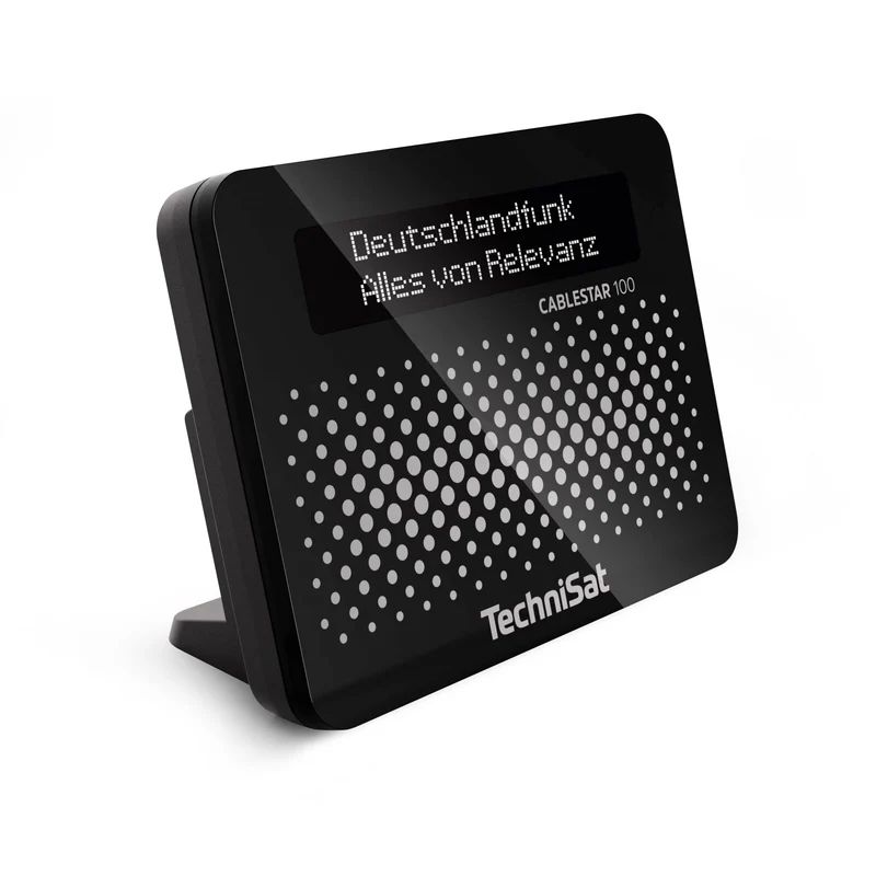 CABLESTAR 100 Digitalradio (für unverschlüsselte digitale Radioprogramme via Kabelnetz) schwarz
