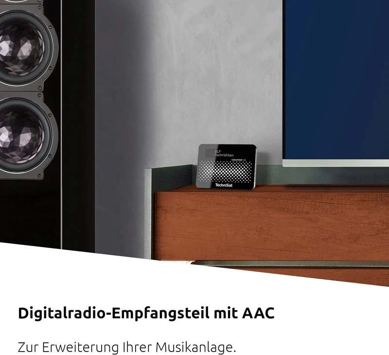 CABLESTAR 100 Digitalradio (für unverschlüsselte digitale Radioprogramme via Kabelnetz) schwarz
