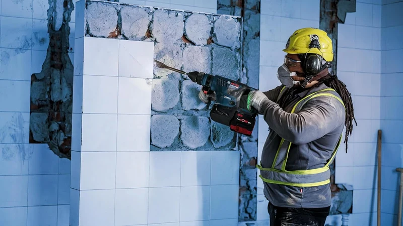 Bosch 1x PRO SDS plus-5C Fliesenmeissel (für Fliesen, Fliesen, Ø mm, Professional Zubehör Bohrhammer
