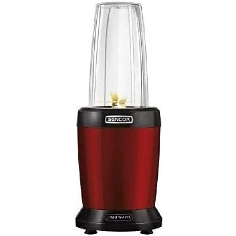 SENCOR SNB 4301RD Standmixer, Küchenmixer, Smoothie, Nutri Mixer, Soup Maker, Rot