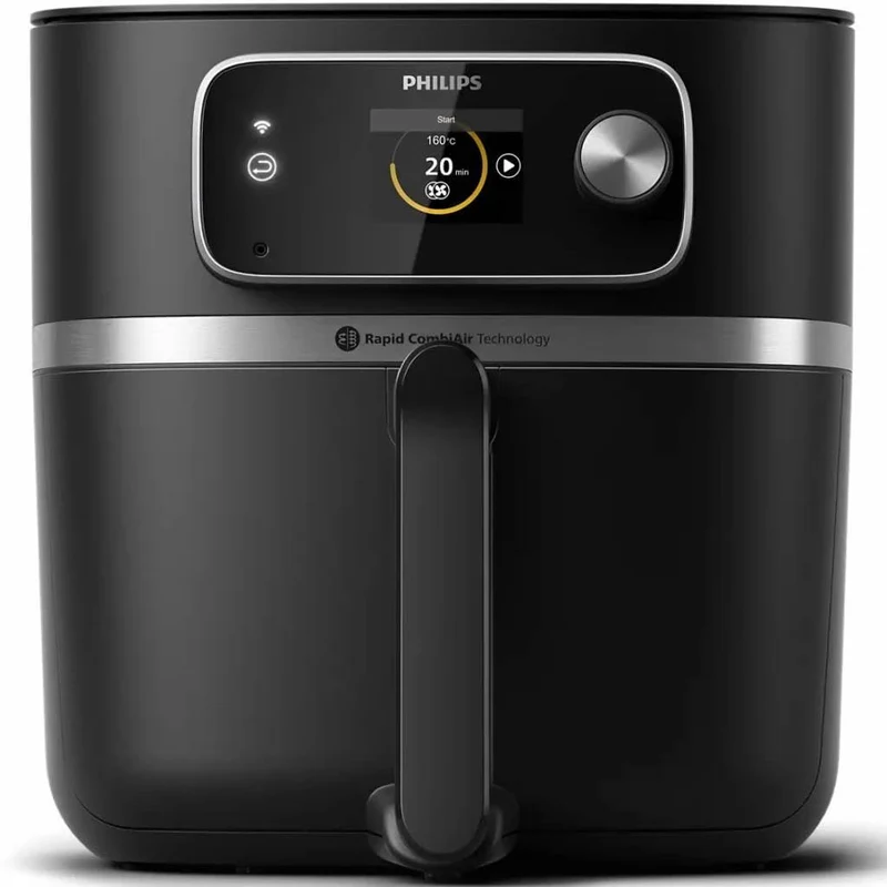 Friteuse Philips Séries Airfryer Combi XXL HD9880/90 Noir