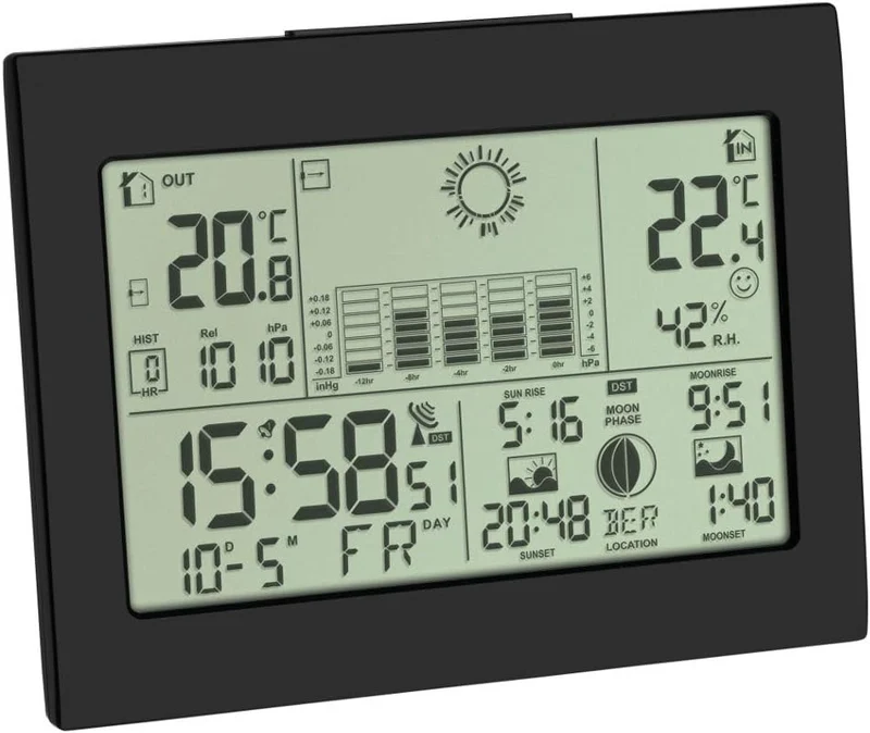 Funk Wetterstation Horizon Plus mit 2 Display TFA 35.1155.01.99