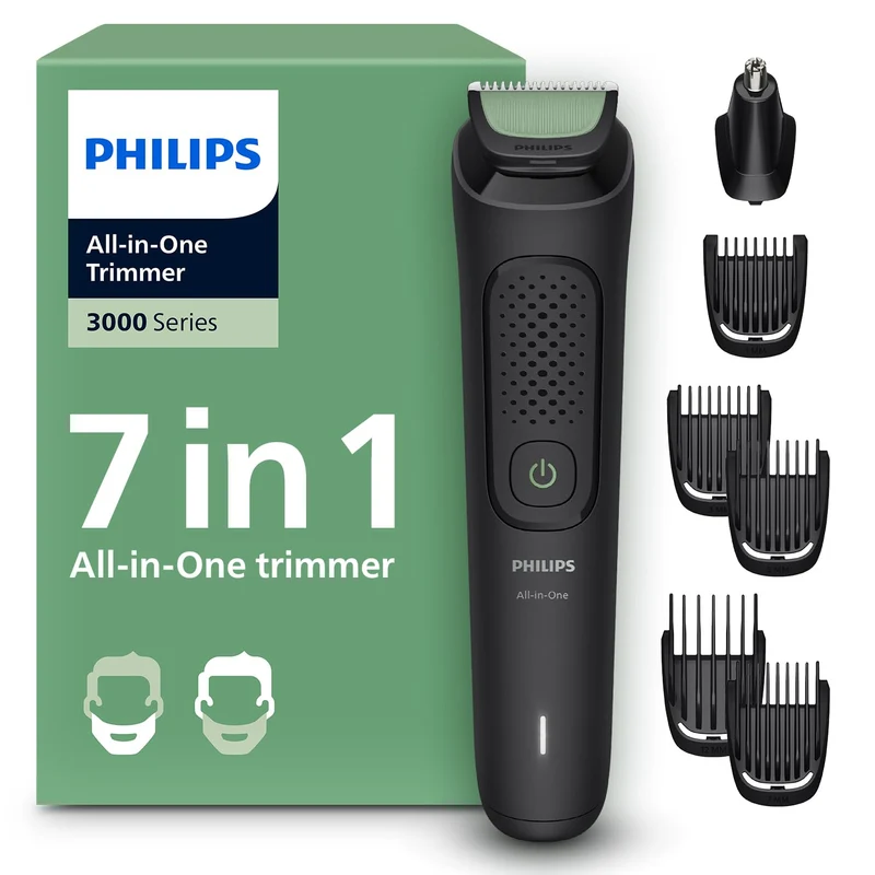 Philips MG3920/15 Herren Pflegeset 60 Minuten Betriebszeit Selbstschärfende Klingen Ladeanzeige 7in1