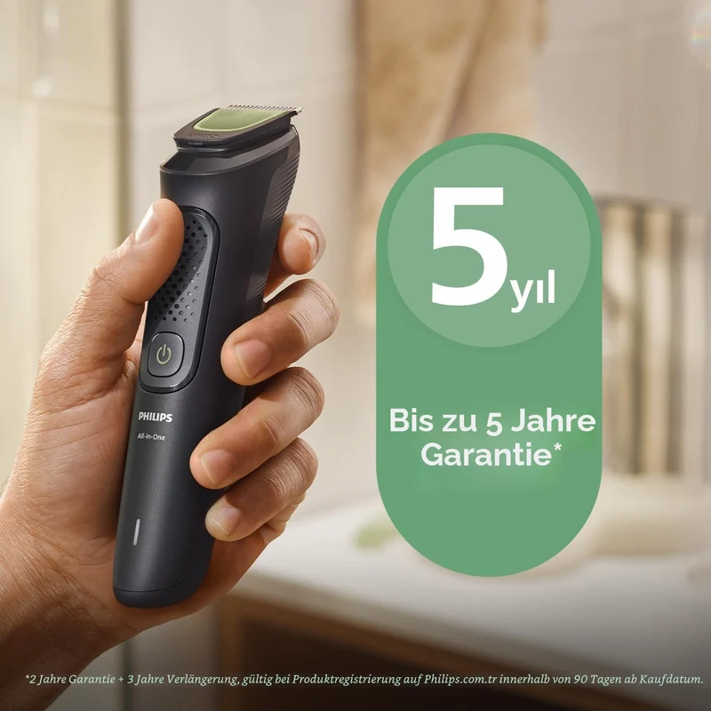 Philips MG3920/15 Herren Pflegeset 60 Minuten Betriebszeit Selbstschärfende Klingen Ladeanzeige 7in1