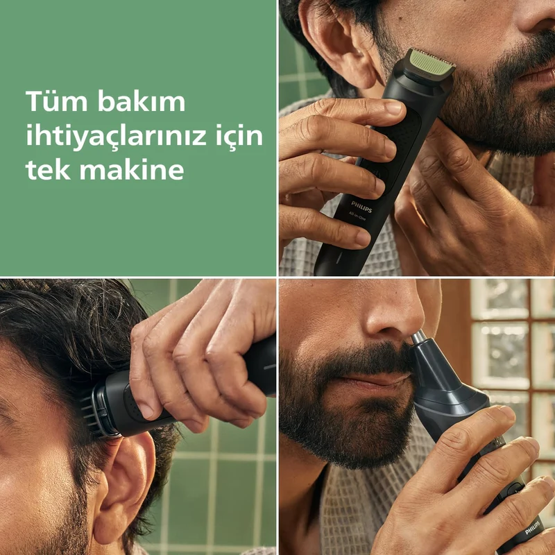 Philips MG3920/15 Herren Pflegeset 60 Minuten Betriebszeit Selbstschärfende Klingen Ladeanzeige 7in1