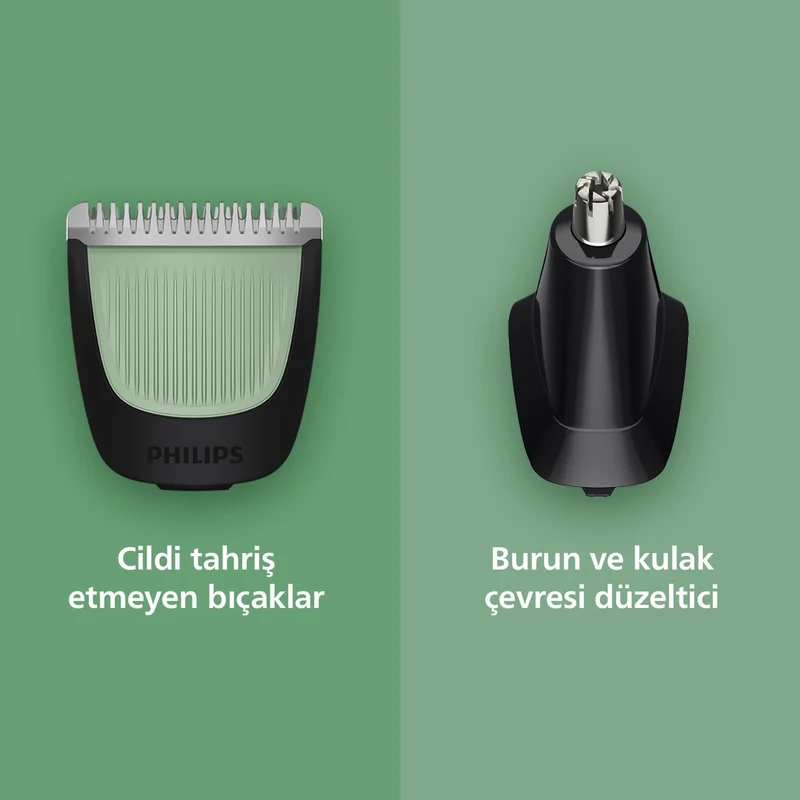 Philips MG3920/15 Herren Pflegeset 60 Minuten Betriebszeit Selbstschärfende Klingen Ladeanzeige 7in1