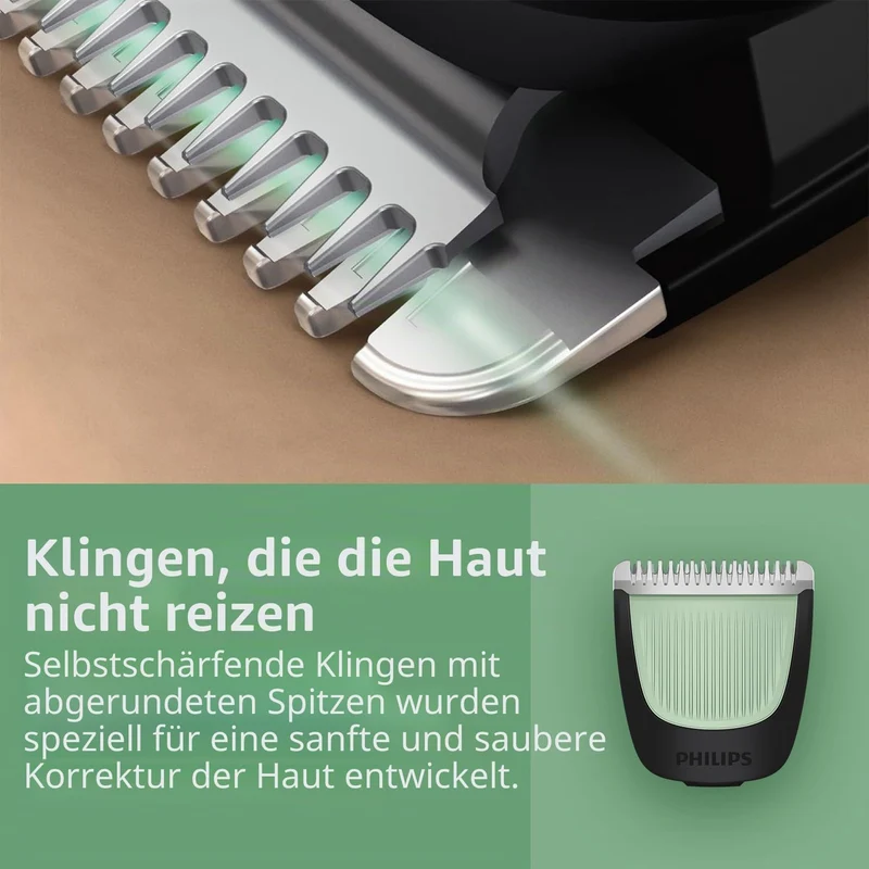 Philips MG3920/15 Herren Pflegeset 60 Minuten Betriebszeit Selbstschärfende Klingen Ladeanzeige 7in1