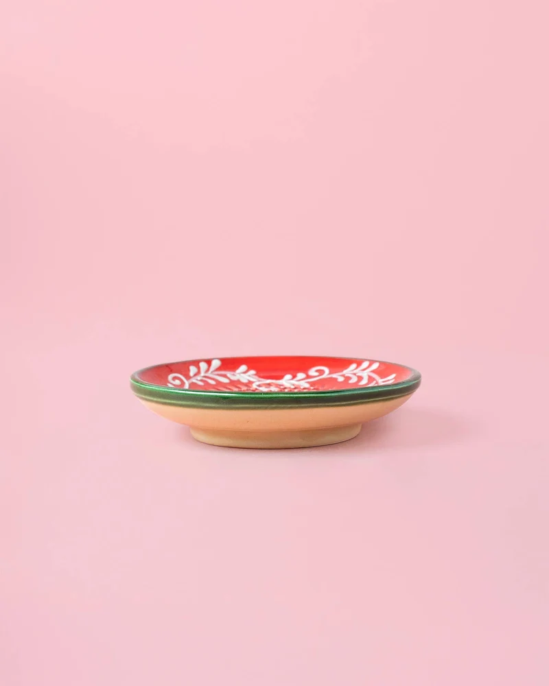 Keramikreibe "Alcazaba" 12cm für Knoblauch, Ingwer & Gewürze