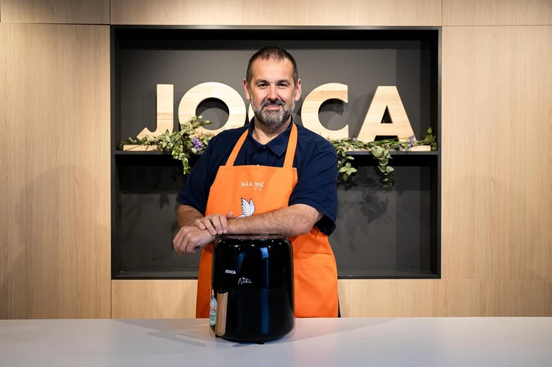 JOCCA - Heissluftfritteuse 3,8L| Ölfreie Fritteuse 1450W| Heissluftfritteuse| Luftfritteuse| Air Fry