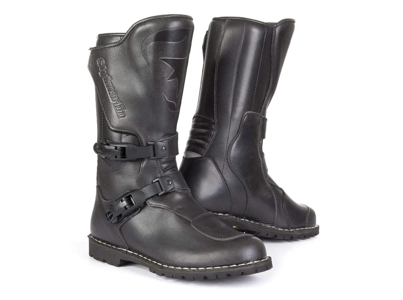 STYLMARTIN Herren Matrixmoto boot, Schwarz