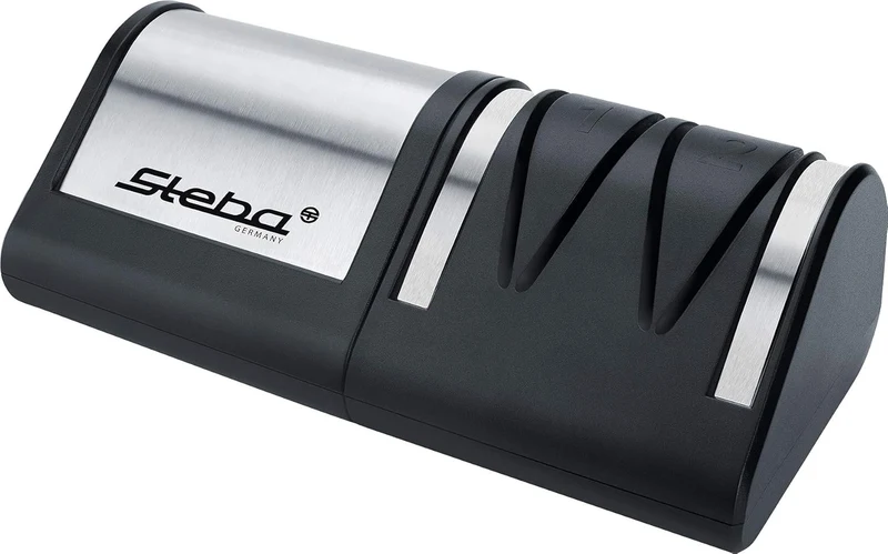 Steba Elektrischer Messerschärfer KS 1, für alle Arten von Messern (Metall, Keramik), Diamant-Schlei
