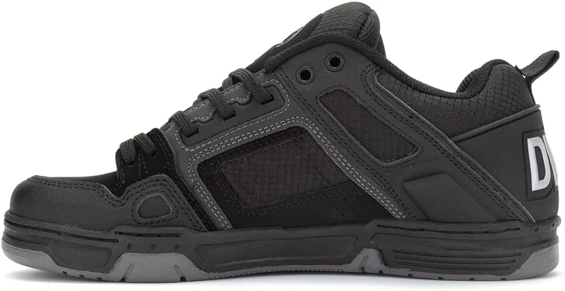 DVS Herren Comanche Skateboardschuhe 38 EU Schwarz Black Refl Charcoal Nubuck 985, 38 EU Schwarz Bla