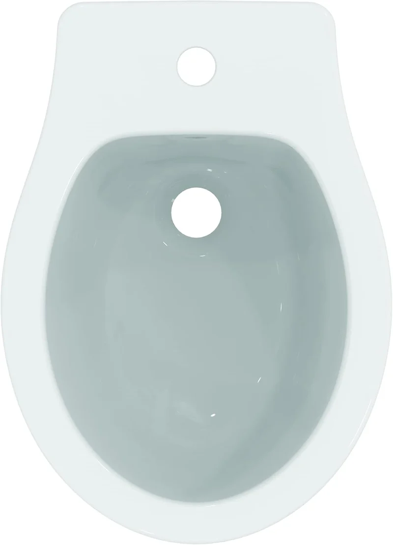 Ideal Standard - Eurovit Bodenbidet für freistehende Wandmontage, weiss