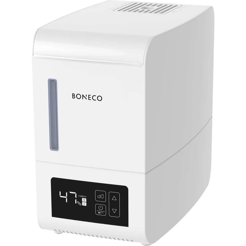 BONECO Verdampfer S250 I Luftbefeuchter I 3L Wassertank I für Räume bis 50 m² I Aroma Funktion I Tou