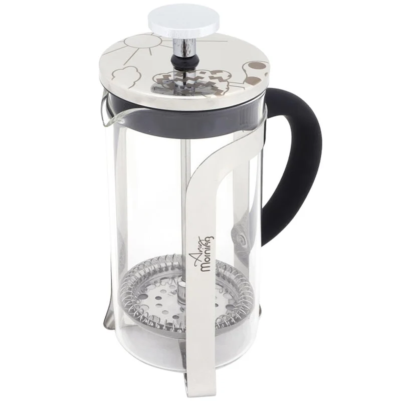 Any Morning FY450 French Press für Kaffee und Kräutertee 600 ml, 600 ML