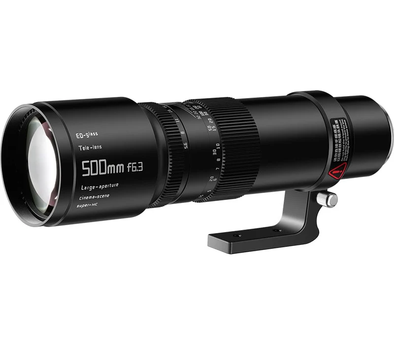 TTArtisan 500 mm F6.3 Teleobjektiv mit Metallgehäuse, kompatibel mit Nikon Z-Halterung (Vollformat),