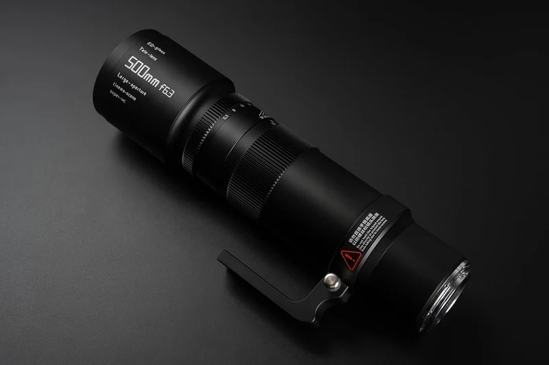 TTArtisan 500 mm F6.3 Teleobjektiv mit Metallgehäuse, kompatibel mit Nikon Z-Halterung (Vollformat),