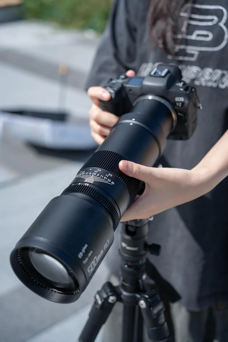 TTArtisan 500 mm F6.3 Teleobjektiv mit Metallgehäuse, kompatibel mit Nikon Z-Halterung (Vollformat),