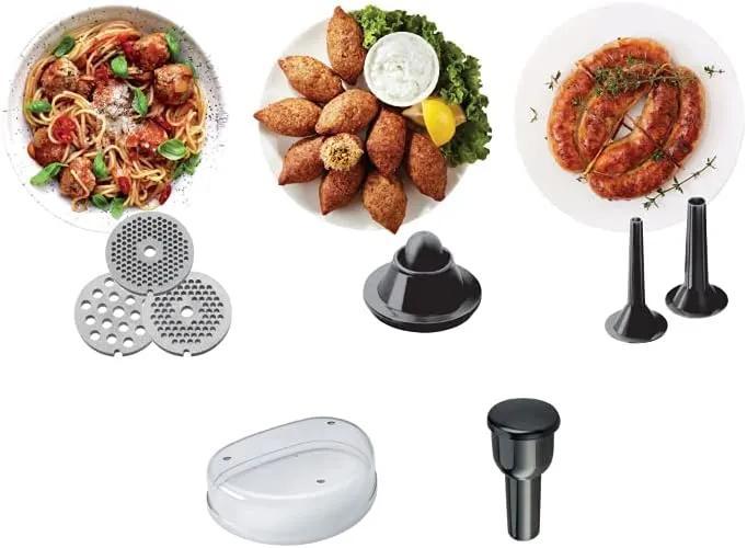 Kenwood MG450 Fleischwolf, Weiss Weiss 1.400 Watt, Weiß 1.400 Watt