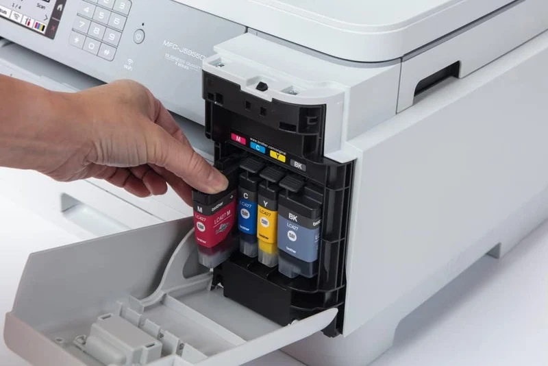 Brother MFC-J5955DW Business-Ink 4-in-1 Multifunktionsgerät mit DIN A3 Druckfunktion (30 Seiten/Min,