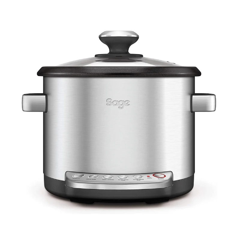 Sage - The Risotto Plus - Multikocher mit Rührfunktion für Risotto - 3,7 L Reiskocher, Dampfgarer, S