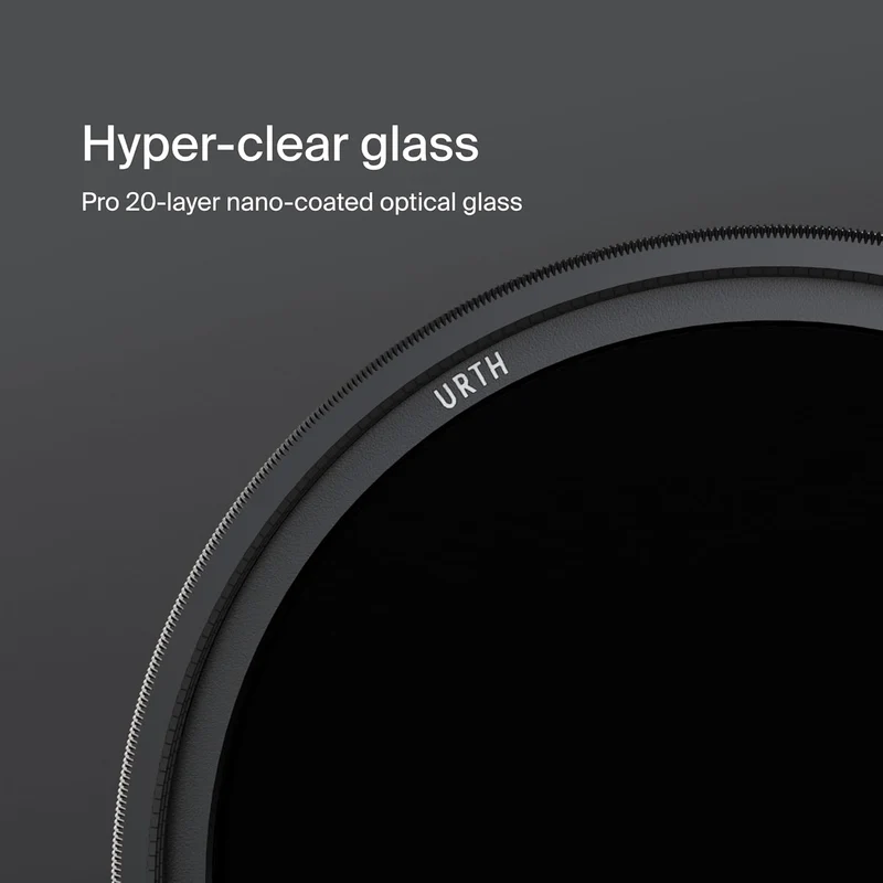 Urth 62 mm Variabler Graufilter ND2-32 (1-5 Stop) ND Filter (Plus+) 62mm, 62mm