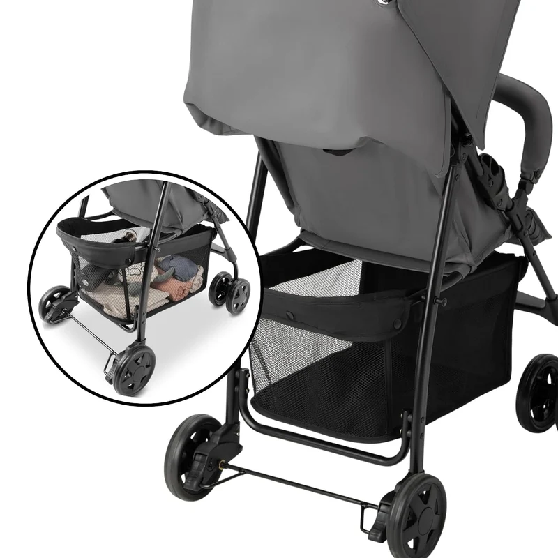 hauck Buggy Sport, Ultra Leicht - nur 5,9 kg, für Kinder bis 15 kg, Klein Zusammenklappbar, Reisebug