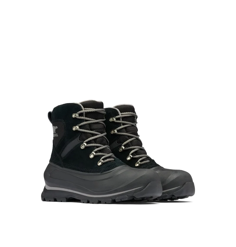 Sorel Buxton Lace Waterproof wasserdichte Winterstiefel für Herren, Braun (Delta x Black), 40 EU 41