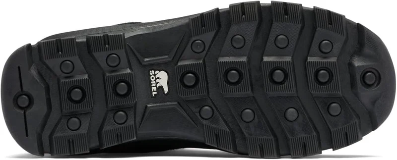 Sorel Buxton Lace Waterproof wasserdichte Winterstiefel für Herren, Braun (Delta x Black), 40 EU 41