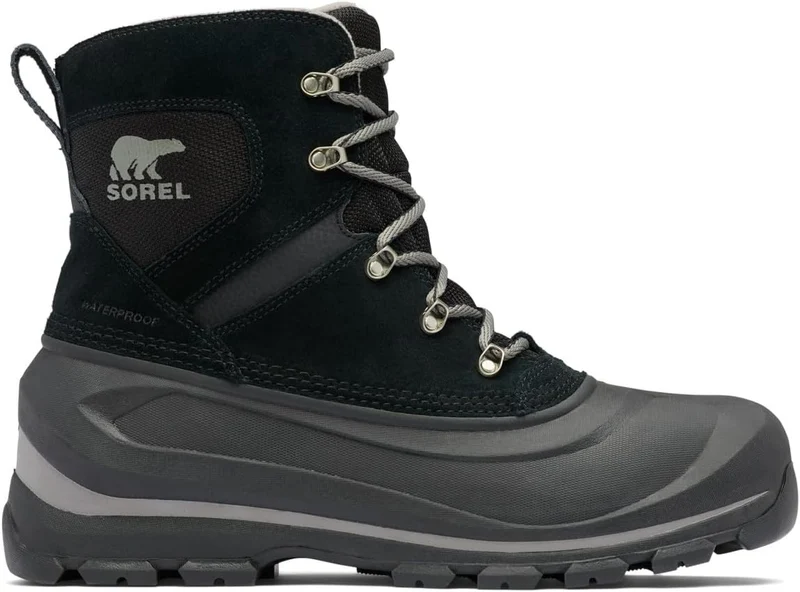 Sorel Buxton Lace Waterproof wasserdichte Winterstiefel für Herren, Braun (Delta x Black), 40 EU 41