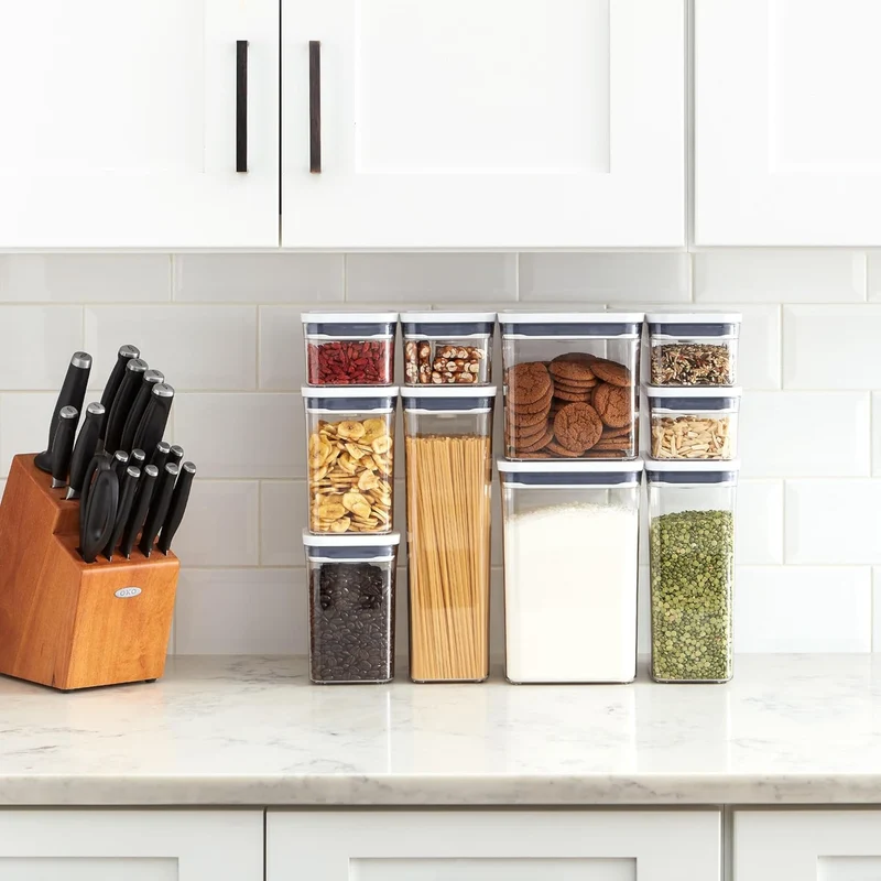 OXO Good Grips POP-Behälter – luftdichte, stapelbare Aufbewahrungsbox mit Deckel für Lebensmittel –