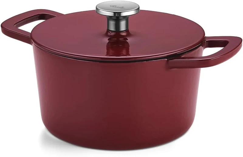 Fissler Moments Collection / Emaillierter Gusseisen-Bräter, rund (Ø 20 cm) Cast-Iron Topf, Cocotte A