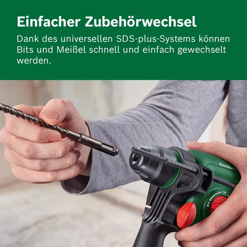 Bosch Akku-Bohrhammer UniversalHammer 18V (1x Akku 2,5 Ah; 18 Volt System; zum Bohren, Hammerbohren,