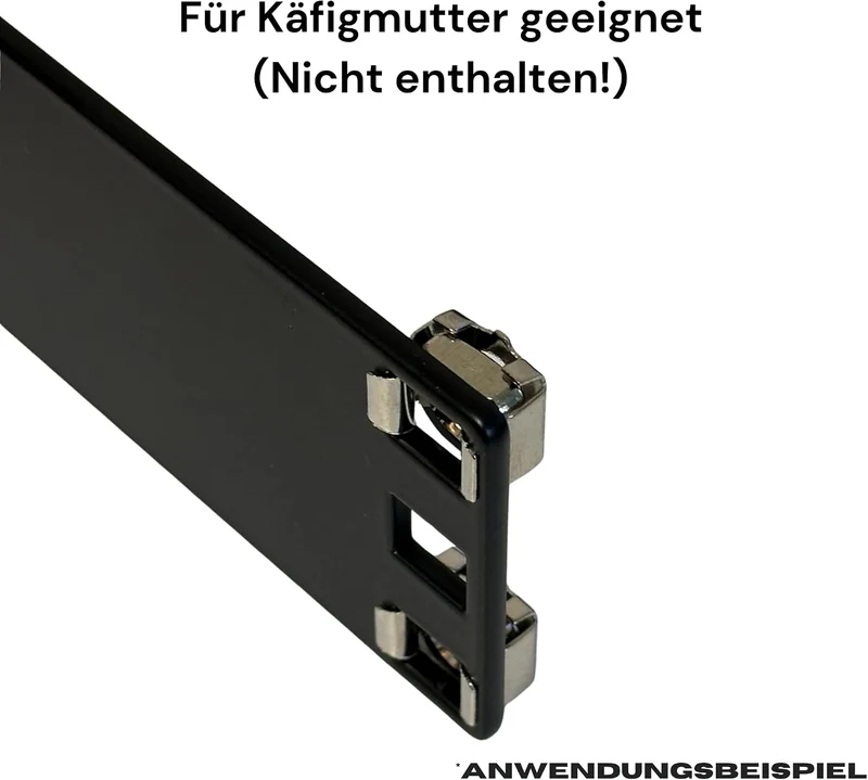 Rack Halterung für 2x Raspberry Pi 5, 4 oder 3B+, Stabile Kunststoffkonstruktion, Homelab Server Rac