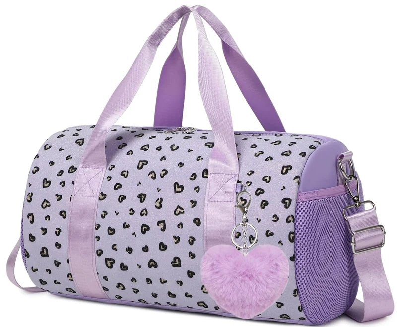 Tanztasche für Mädchen - Ballett- und Schwimmtasche Lila Liebe Lila, Liebe Lila