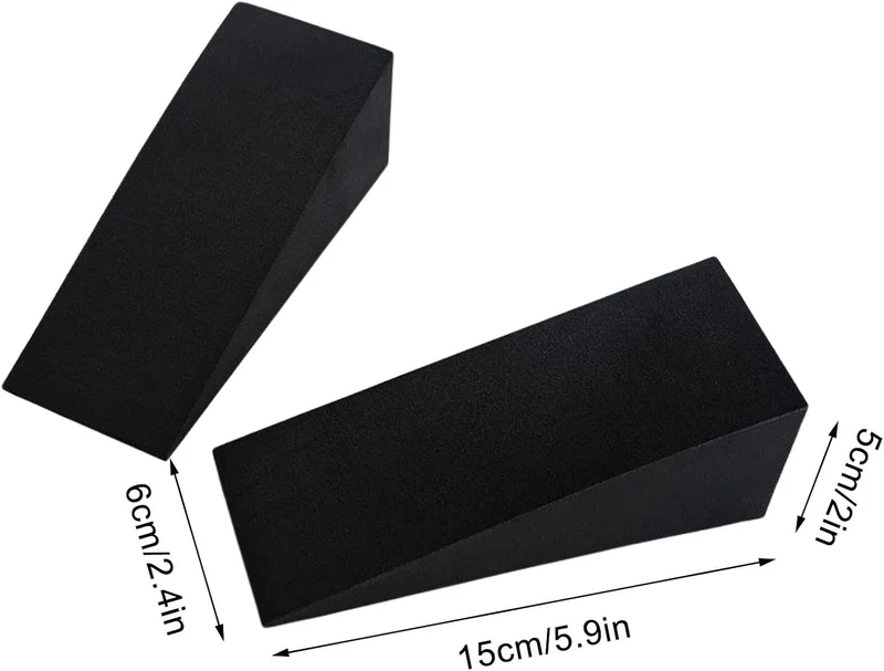Squat Wedge Blocks, Schrägbrett für Kniebeugen,Wasserdichtes Waden-Stretch-Keil-Schrägbrett - Leicht