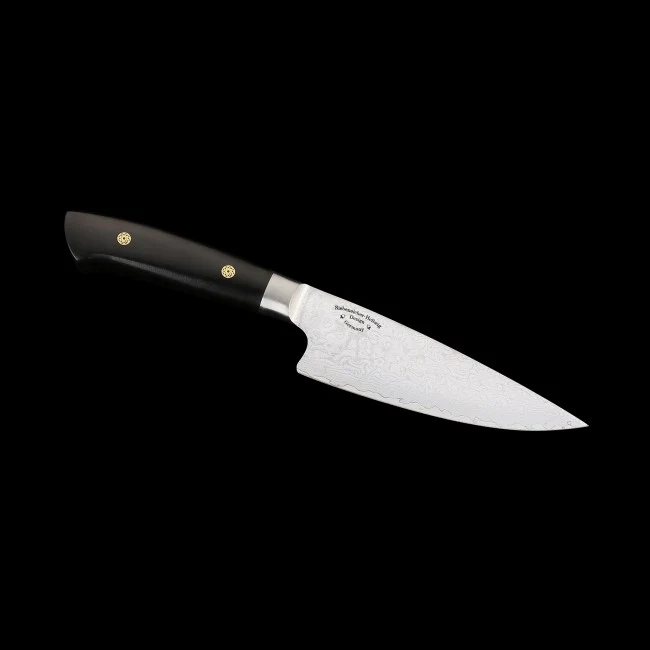 Kochmesser 15,9cm KATAHIRO KUBOTA Damast Griff Ebenholz