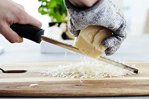 noTrash2003 Exklusive Metall Käsereibe, Reibeset für Käse, Parmesan, Muskatnuss, Zitrone etc. Hobel