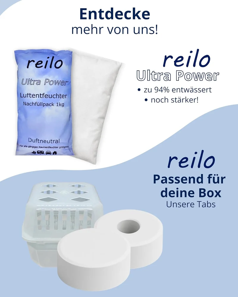 36x 450g Luftentfeuchter TAB mit Loch, Nachfüllpack, 36
