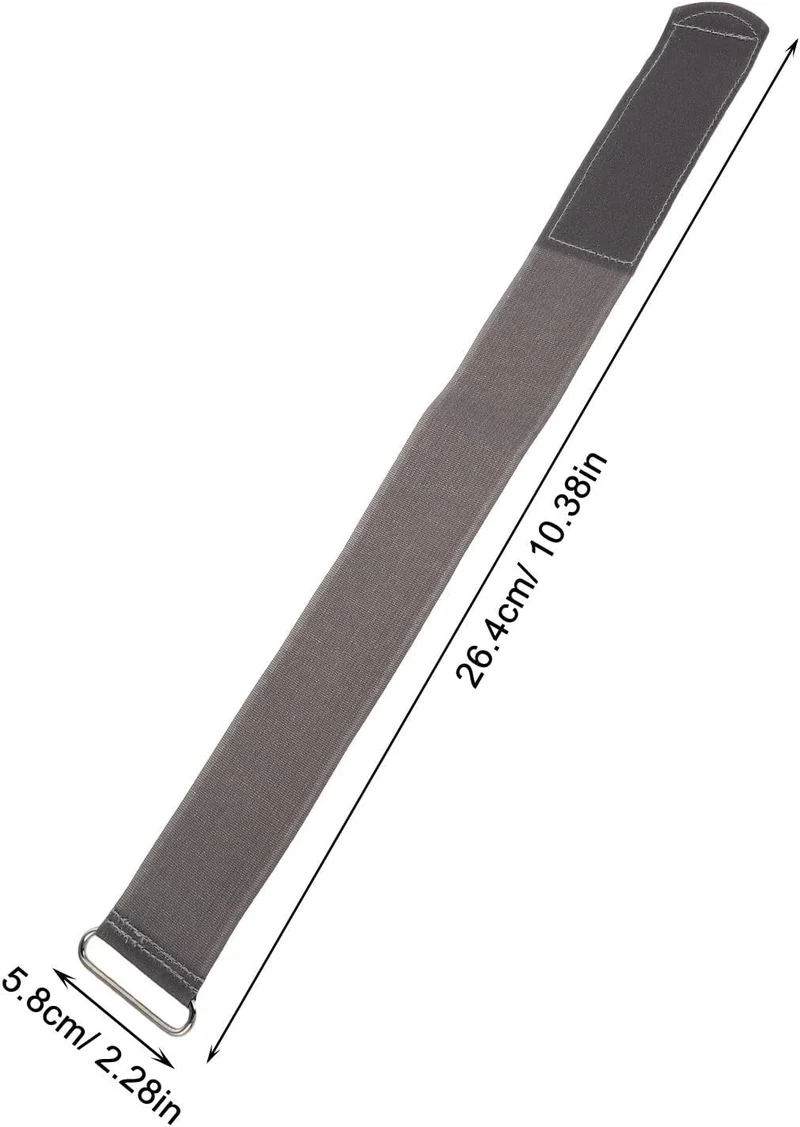 Toyvian 2 Stück Elastische Fusspedalriemen, 51cm Nylonband