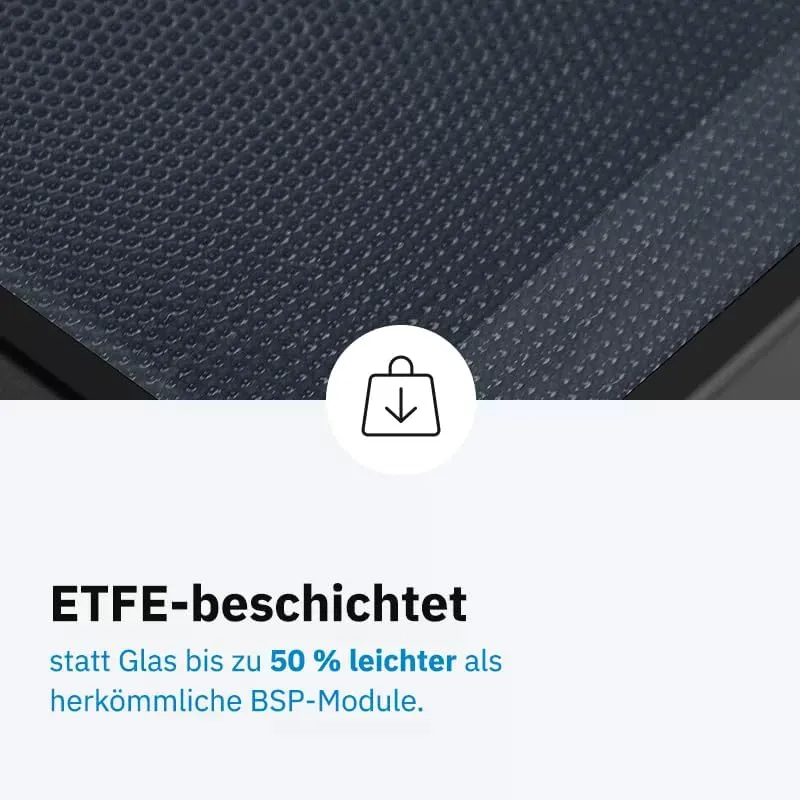 ECTIVE Solarpanel BSP 170 Black Lightweight, Ultraleichtes 170 W 5,65 A 170 W Standard, 170 W Standa