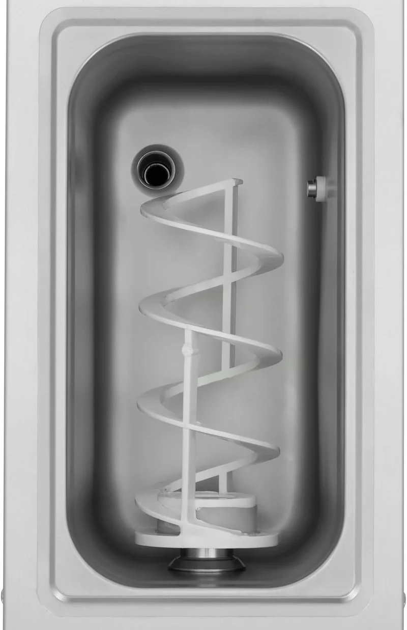 Royal Catering RCSI-16A Softeismaschine 6,5 l/h 800 W 5.5 l für Eiscreme und Sorbet LED-Anzeige Trop