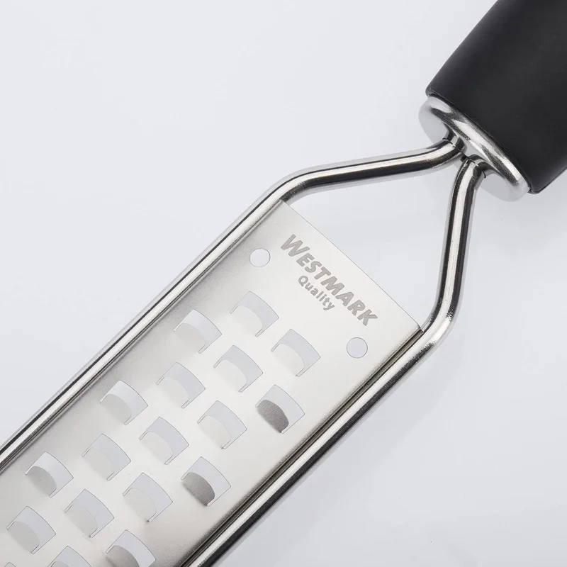 Westmark Reibe, Grob, Rostfreier Edelstahl/Kunststoff, Technicus-Pro, Silber/Schwarz, 14242270 Techn